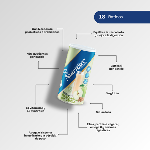 Batido de Manzana con Canela - NutriCare