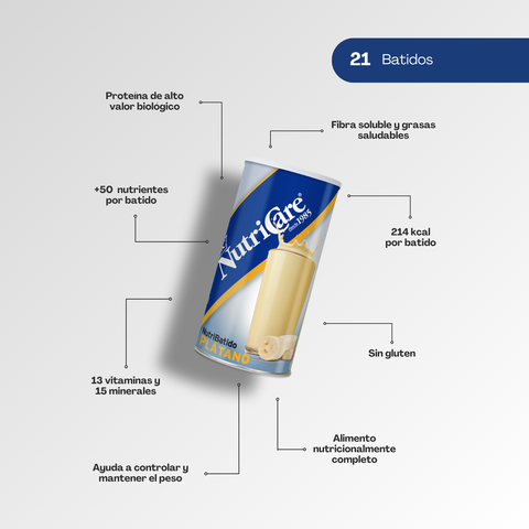Batido de Plátano - NutriCare
