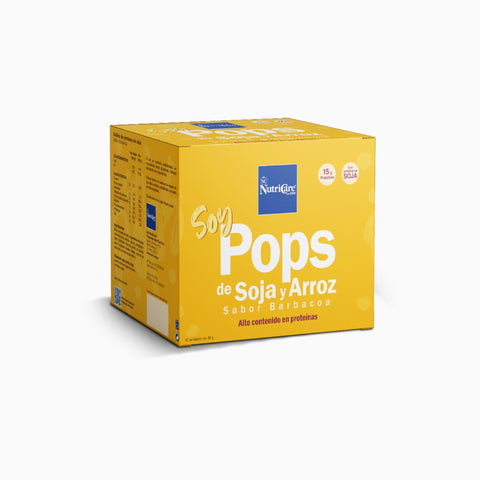 Pops Soja y Arroz sabor Barbacoa - NutriCare