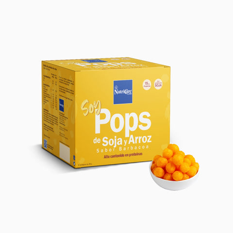Pops Soja y Arroz sabor Barbacoa - NutriCare