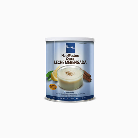 Postre Crema sabor Leche Merengada - NutriCare