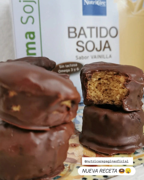 Receta de Donuts Saludables de Chocolate Sin Gluten en 5 Minutos