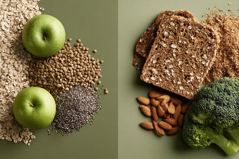 Alimentos ricos en fibra para el estreñimiento: lista por ración y cómo tomar más sin hincharte