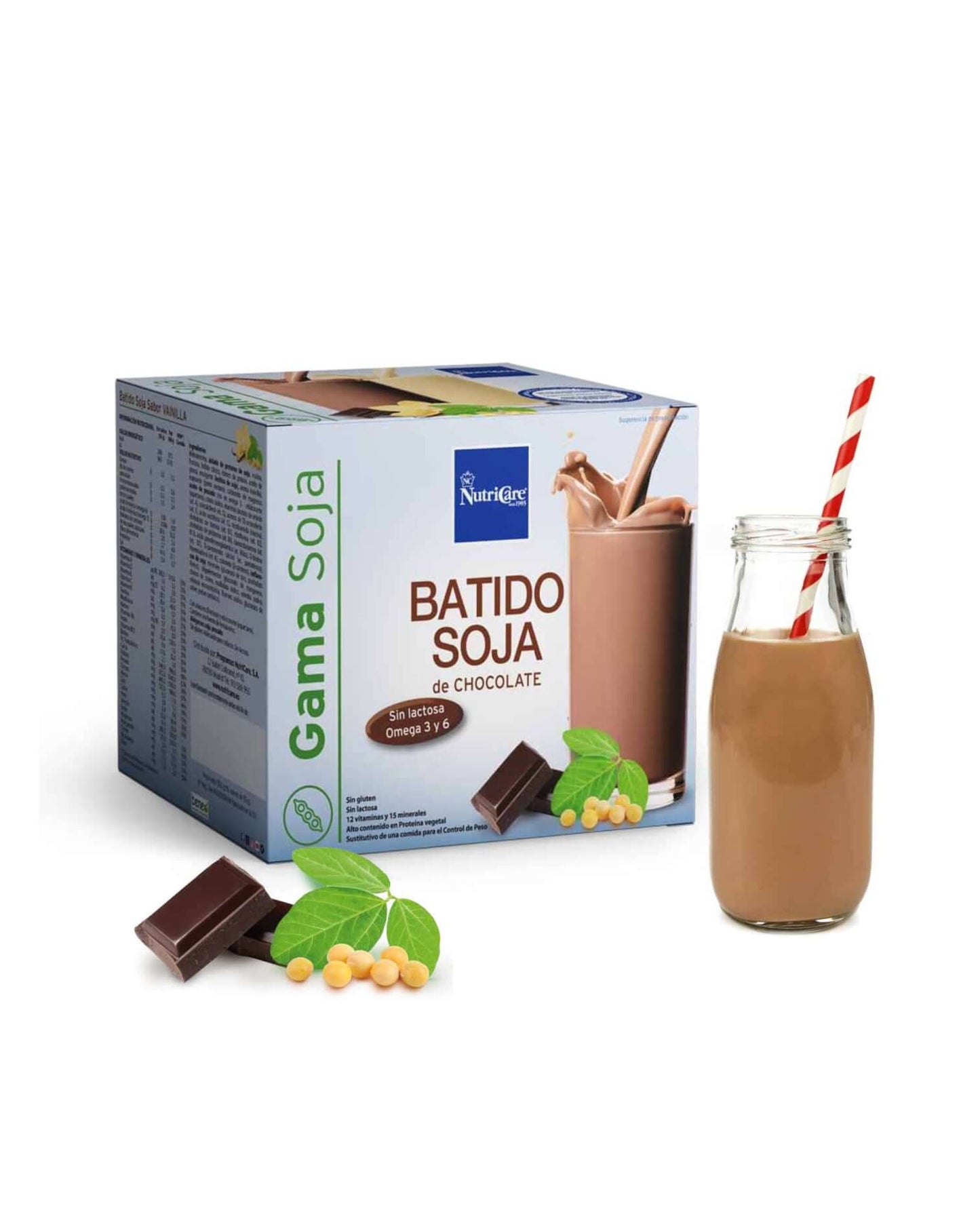 Batido de Soja sabor Chocolate - NutriCare