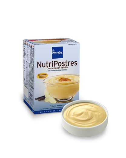 Postre Crema sabor Vainilla - NutriCare