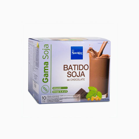 Chocolate flavoured soy milkshake