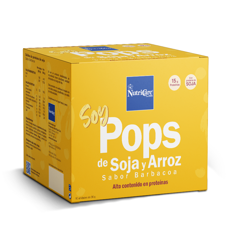 Soy Pops soja proteinas snacks